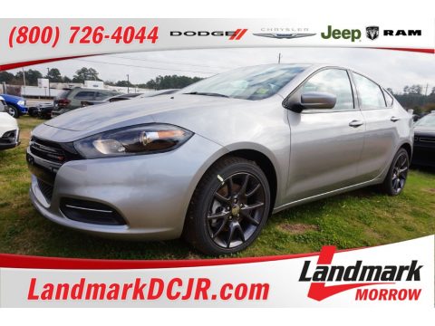 Billet Silver Metallic Dodge Dart SE.  Click to enlarge.