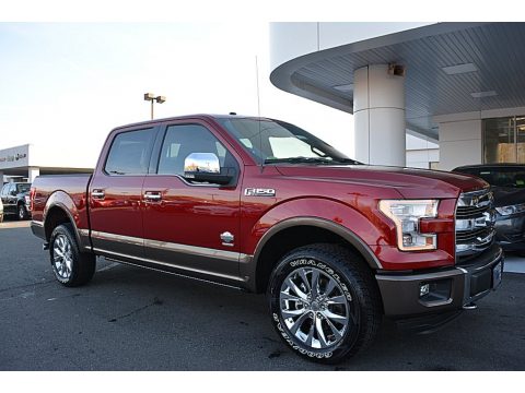 Ruby Red Ford F150 King Ranch SuperCrew 4x4.  Click to enlarge.