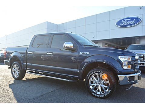 Blue Jeans Ford F150 Lariat SuperCrew 4x4.  Click to enlarge.