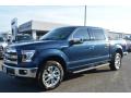Front 3/4 View of 2016 Ford F150 Lariat SuperCrew 4x4 #3