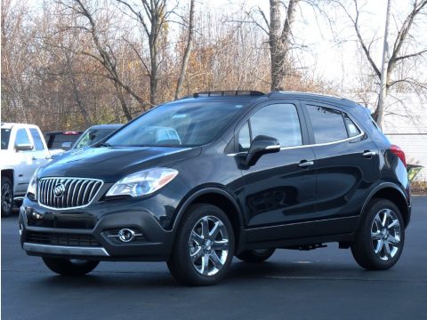 Carbon Black Metallic Buick Encore AWD.  Click to enlarge.