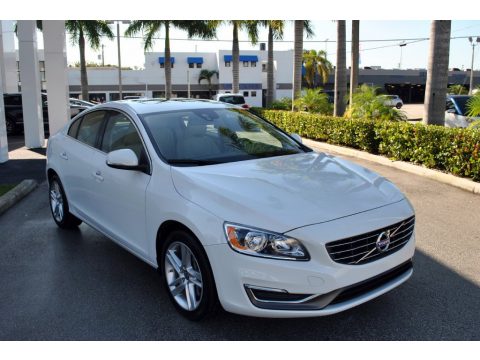 Ice White Volvo S60 T5.  Click to enlarge.