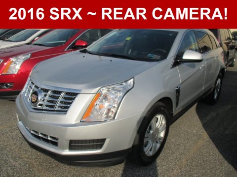 Radiant Silver Metallic Cadillac SRX FWD.  Click to enlarge.