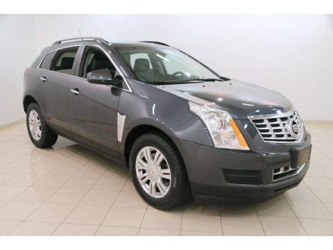 Gray Flannel Metallic Cadillac SRX FWD.  Click to enlarge.