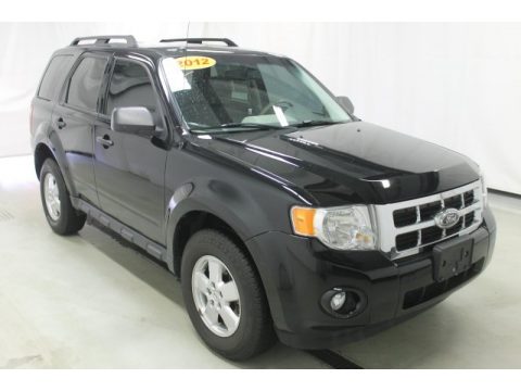 Ebony Black Ford Escape XLT 4WD.  Click to enlarge.