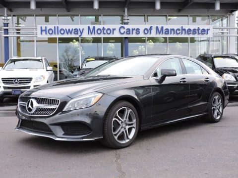 Steel Grey Metallic Mercedes-Benz CLS 400 4Matic Coupe.  Click to enlarge.