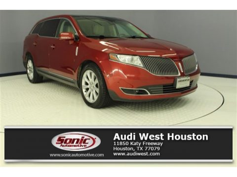Ruby Red Lincoln MKT EcoBoost AWD.  Click to enlarge.