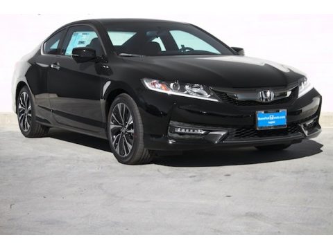 Crystal Black Pearl Honda Accord EX Coupe.  Click to enlarge.