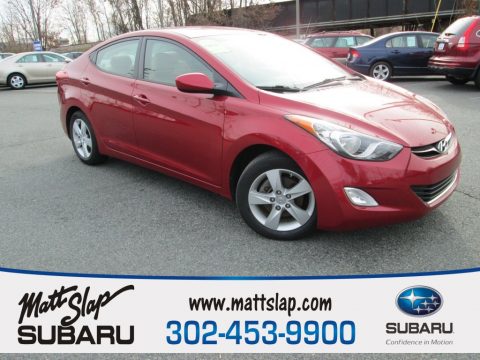 Red Allure Hyundai Elantra GLS. Click to enlarge. Red Allure Hyundai Elantra GLS. Click to enlarge.