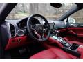  Black/Garnet Red Interior Porsche Cayenne #23