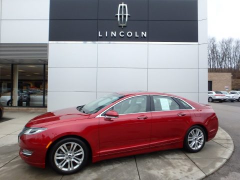 Ruby Red Lincoln MKZ AWD.  Click to enlarge.