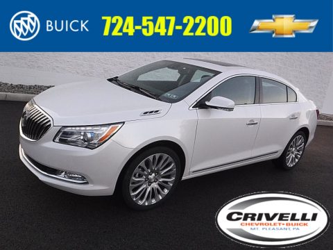 White Frost Tricoat Buick LaCrosse Premium I Group.  Click to enlarge.