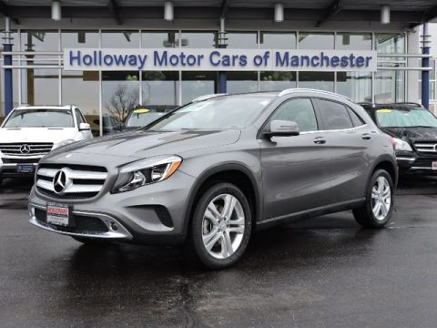 Mountain Grey Metallic Mercedes-Benz GLA 250 4Matic.  Click to enlarge.