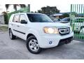 Front 3/4 View of 2009 Honda Pilot LX #1