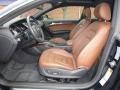  2010 Audi A5 Cinnamon Brown Interior #12