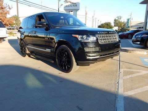 Santorini Black Land Rover Range Rover Autobiography.  Click to enlarge.
