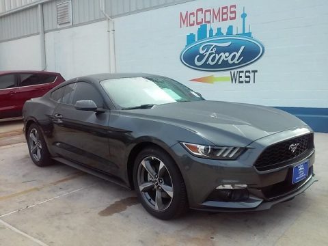 Magnetic Metallic Ford Mustang V6 Coupe.  Click to enlarge.