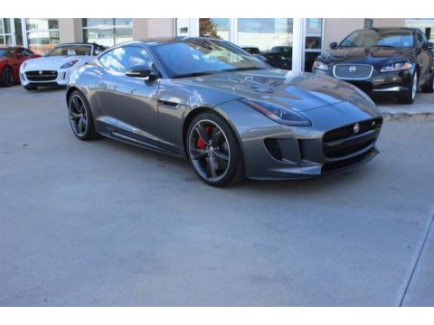 Ammonite Grey Metallic Jaguar F-TYPE R Coupe.  Click to enlarge.