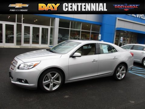 Silver Ice Metallic Chevrolet Malibu LTZ.  Click to enlarge.