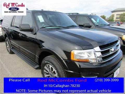 Shadow Black Metallic Ford Expedition EL XLT.  Click to enlarge.