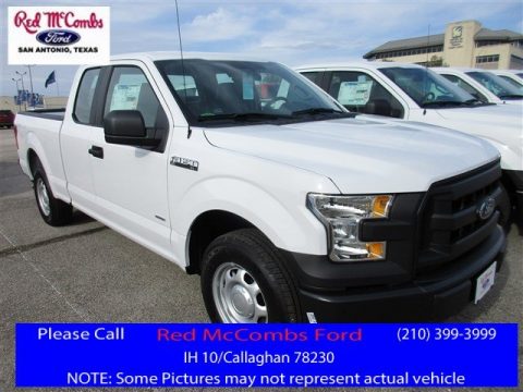 Oxford White Ford F150 XL SuperCab.  Click to enlarge.