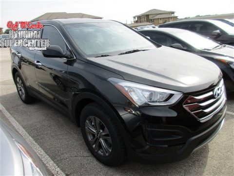 Twilight Black Hyundai Santa Fe Sport .  Click to enlarge.