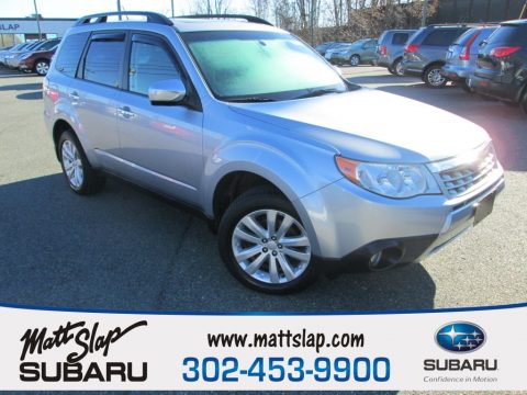 Ice Silver Metallic Subaru Forester 2.5 X Premium.  Click to enlarge.