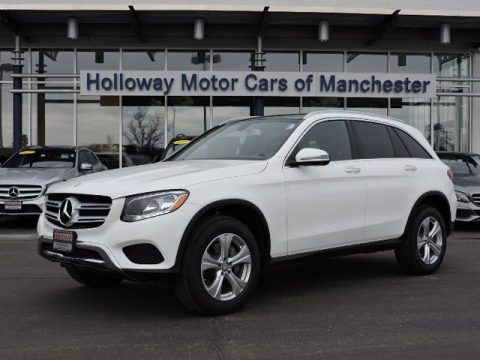 Polar White Mercedes-Benz GLC 300 4Matic.  Click to enlarge.
