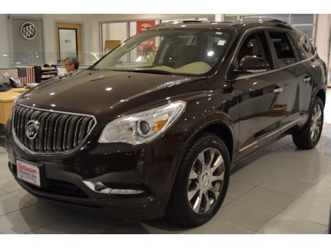 Dark Chocolate Metallic Buick Enclave Leather AWD.  Click to enlarge.