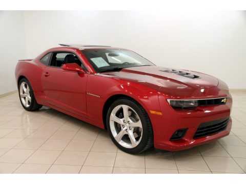 Crystal Red Tintcoat Chevrolet Camaro SS Coupe.  Click to enlarge.