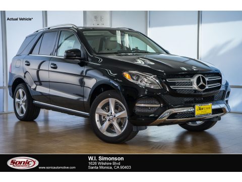 Black Mercedes-Benz GLE 350.  Click to enlarge.