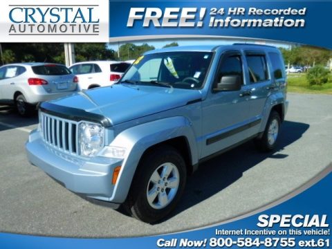 Winter Chill Pearl Jeep Liberty Sport.  Click to enlarge.