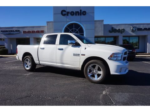Bright White Ram 1500 Express Crew Cab.  Click to enlarge.