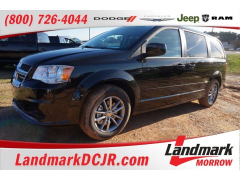 Brilliant Black Crystal Pearl Dodge Grand Caravan SE.  Click to enlarge.
