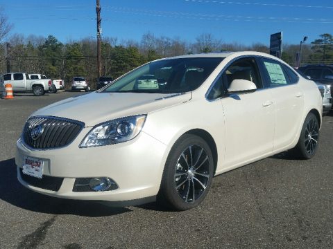 White Diamond Tricoat Buick Verano Sport Touring Group.  Click to enlarge.
