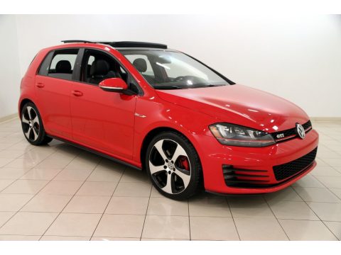 Tornado Red Volkswagen Golf GTI 4-Door 2.0T Autobahn. Click to enlarge. Tornado Red Volkswagen Golf GTI 4-Door 2.0T Autobahn. Click to enlarge.