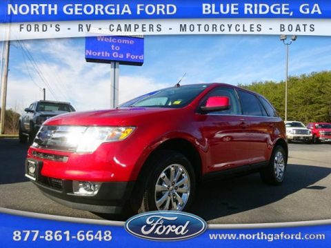 Red Candy Metallic Ford Edge Limited.  Click to enlarge.
