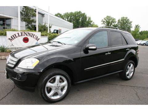 Black Mercedes-Benz ML 350 4Matic.  Click to enlarge.