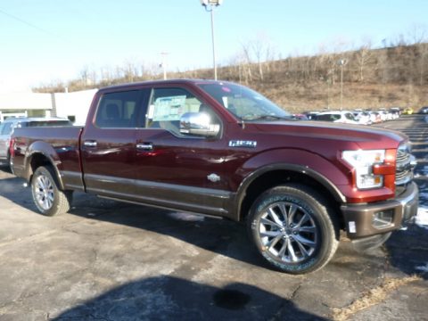 Bronze Fire Ford F150 King Ranch SuperCrew 4x4.  Click to enlarge.