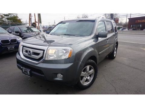 Nimbus Gray Metallic Honda Pilot EX-L 4WD.  Click to enlarge.
