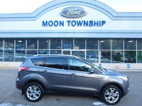 Sterling Gray Ford Escape Titanium 2.0L EcoBoost 4WD.  Click to enlarge.
