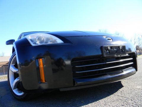 Magnetic Black Pearl Nissan 350Z Enthusiast Coupe.  Click to enlarge.
