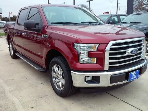 Ruby Red Ford F150 XLT SuperCrew. Click to enlarge. Ruby Red Ford F150 XLT SuperCrew. Click to enlarge.