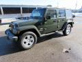 Front 3/4 View of 2007 Jeep Wrangler Unlimited Sahara 4x4 #8