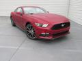 Front 3/4 View of 2016 Ford Mustang EcoBoost Premium Coupe #2