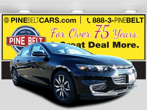 Mosaic Black Metallic Chevrolet Malibu LT.  Click to enlarge.