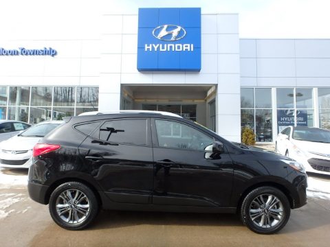 Ash Black Hyundai Tucson SE AWD.  Click to enlarge.