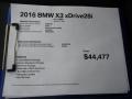 2016 X3 xDrive28i #12 2016 X3 xDrive28i #12