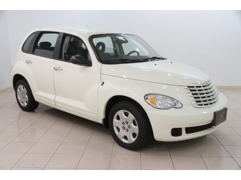 Cool Vanilla White Chrysler PT Cruiser .  Click to enlarge.