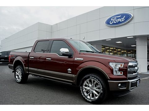 Bronze Fire Ford F150 King Ranch SuperCrew 4x4.  Click to enlarge.